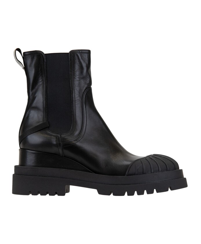 womens-slip-on-leather-ankle-boots