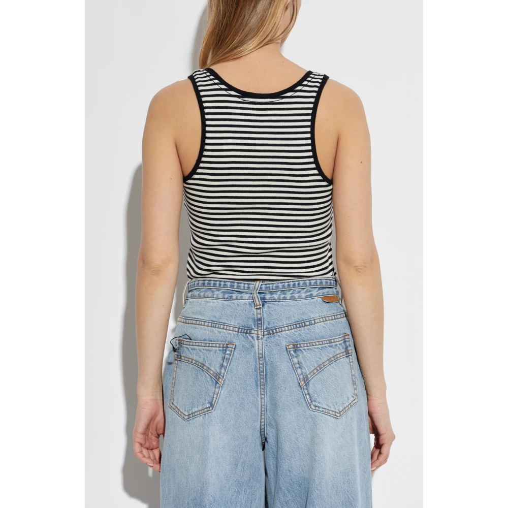 Anine Bing Top Alessia Black Dames