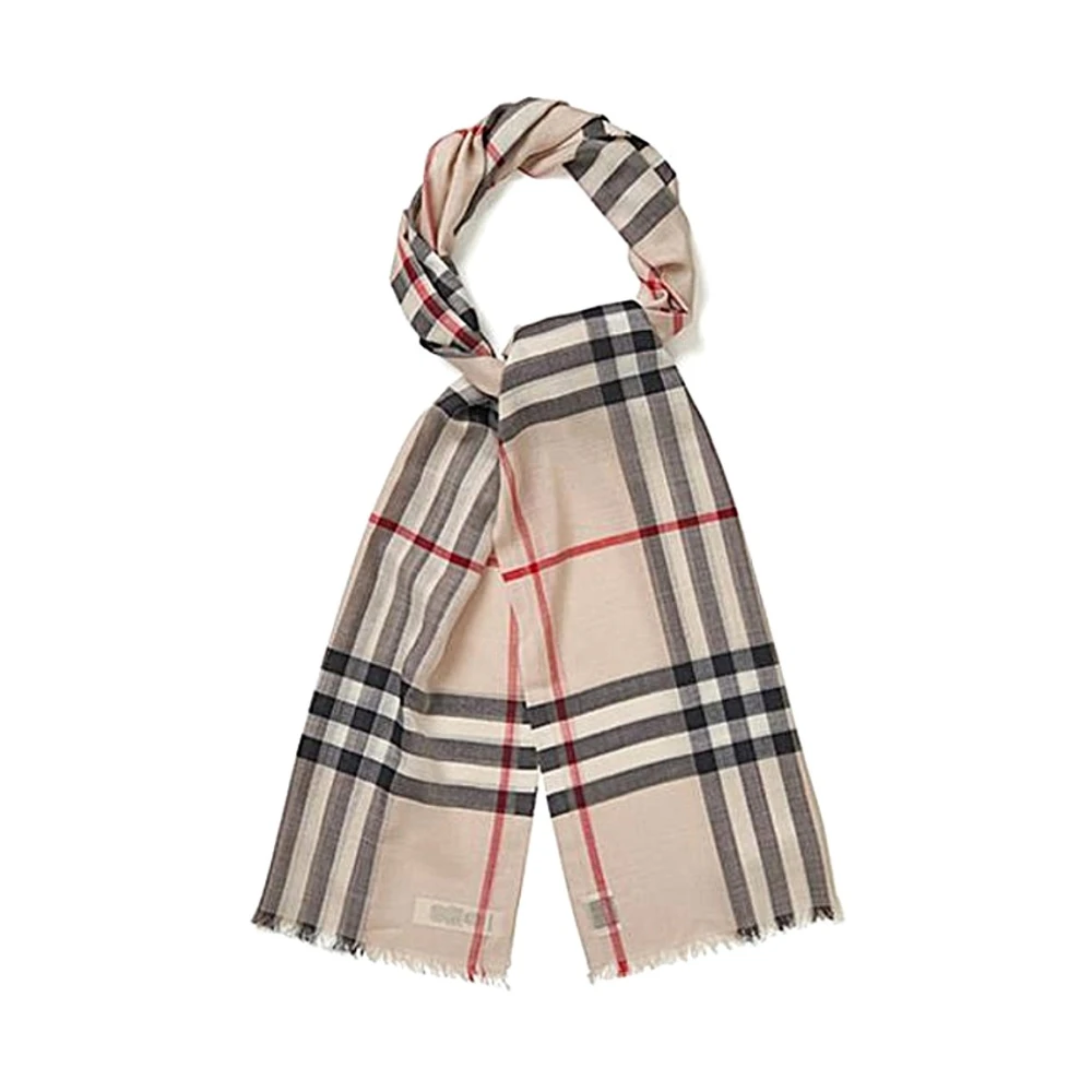 Burberry Stijlvolle Sjaal voor Alle Gelegenheden Beige Dames