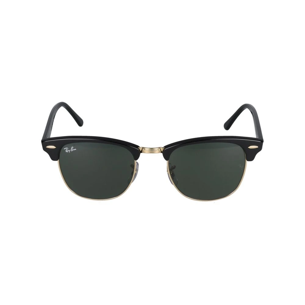 New Ray-Ban Clubmaster Sunglasses Classic Iconic 51mm Gloss Black RB3016 W0365 - Image 13