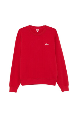 red-floral-print-crew-neck-sweatshirt