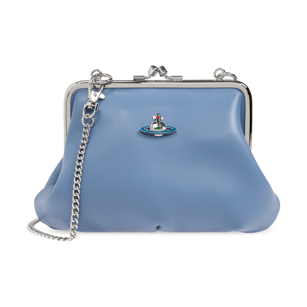Vivienne Westwood Schoudertas Oma Frame Blue Dames