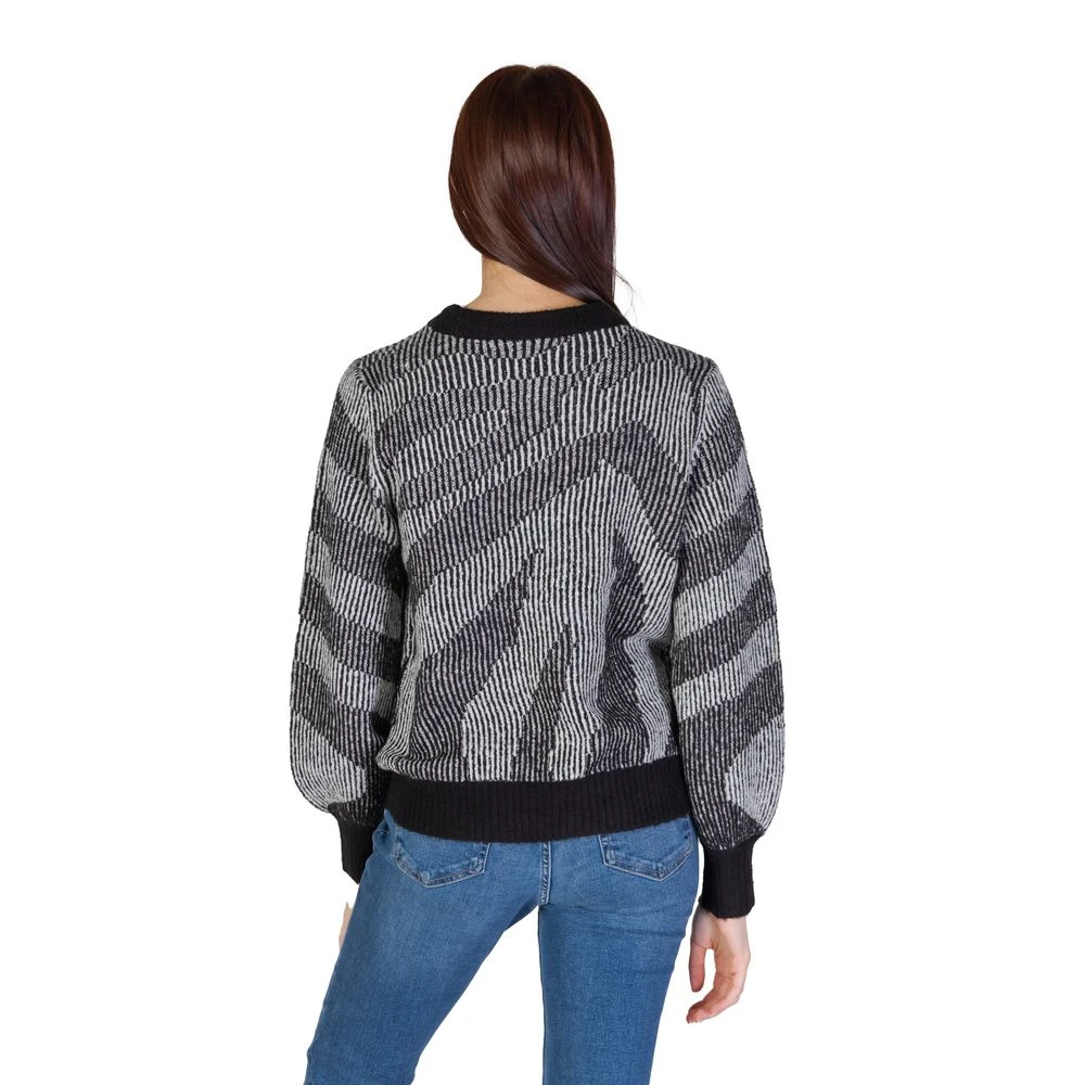 Vila Zwarte Acryl Trui Dames Herfst Winter Collectie Black Dames