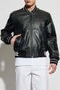 bomber-en-cuir-avec-logo-brode