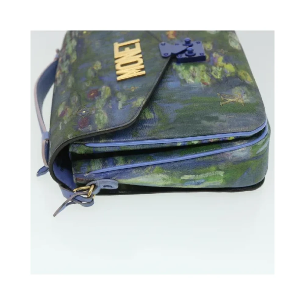 Louis Vuitton Vintage Pre-owned Plastic shoulder-bags Blue Dames