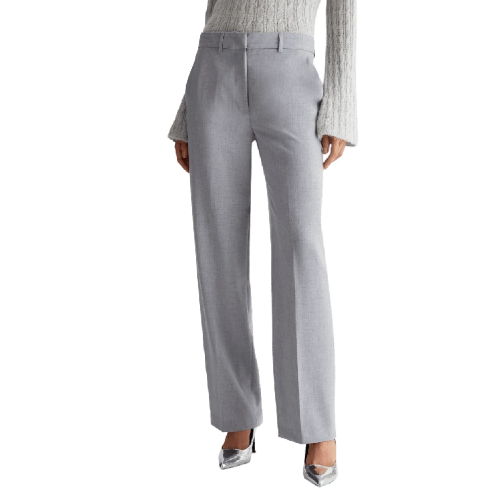 Liu Jo Grijze Chino Broek Frozen Stijl Gray Dames
