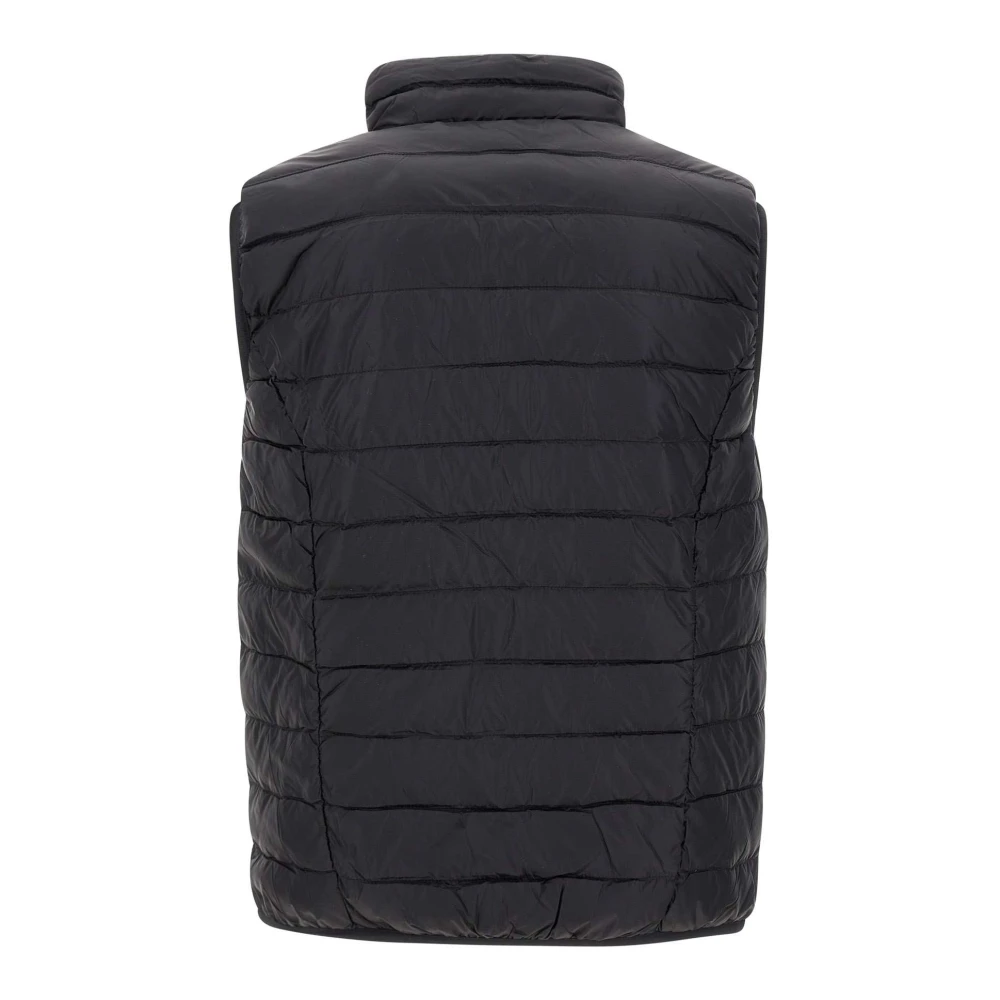 Emporio Armani EA7 Zwarte Jassen voor Mannen Black Heren