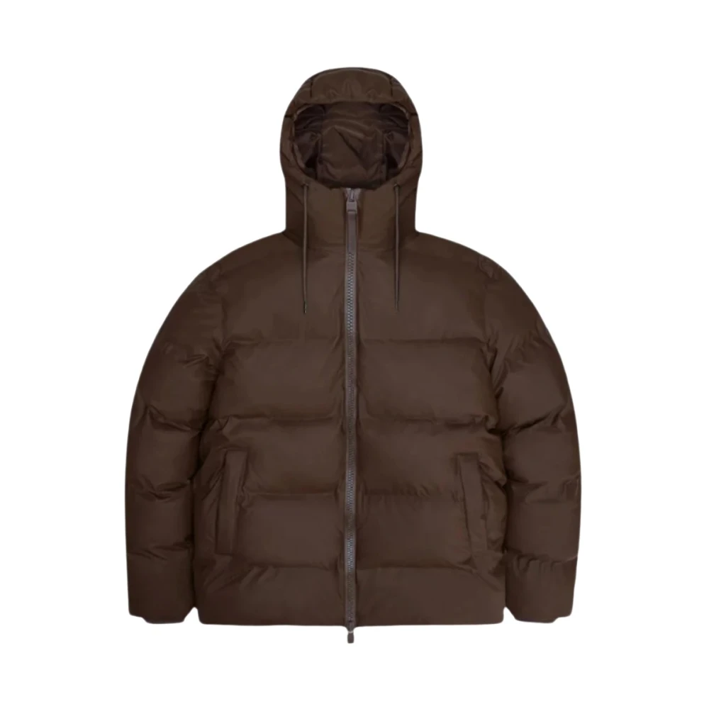 Rains Waterdichte Winter Pufferjas Brown Dames