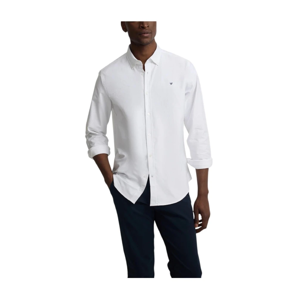 Silbon White Sport Oxford Shirt - Male - Formal Shirts - S - Shirts