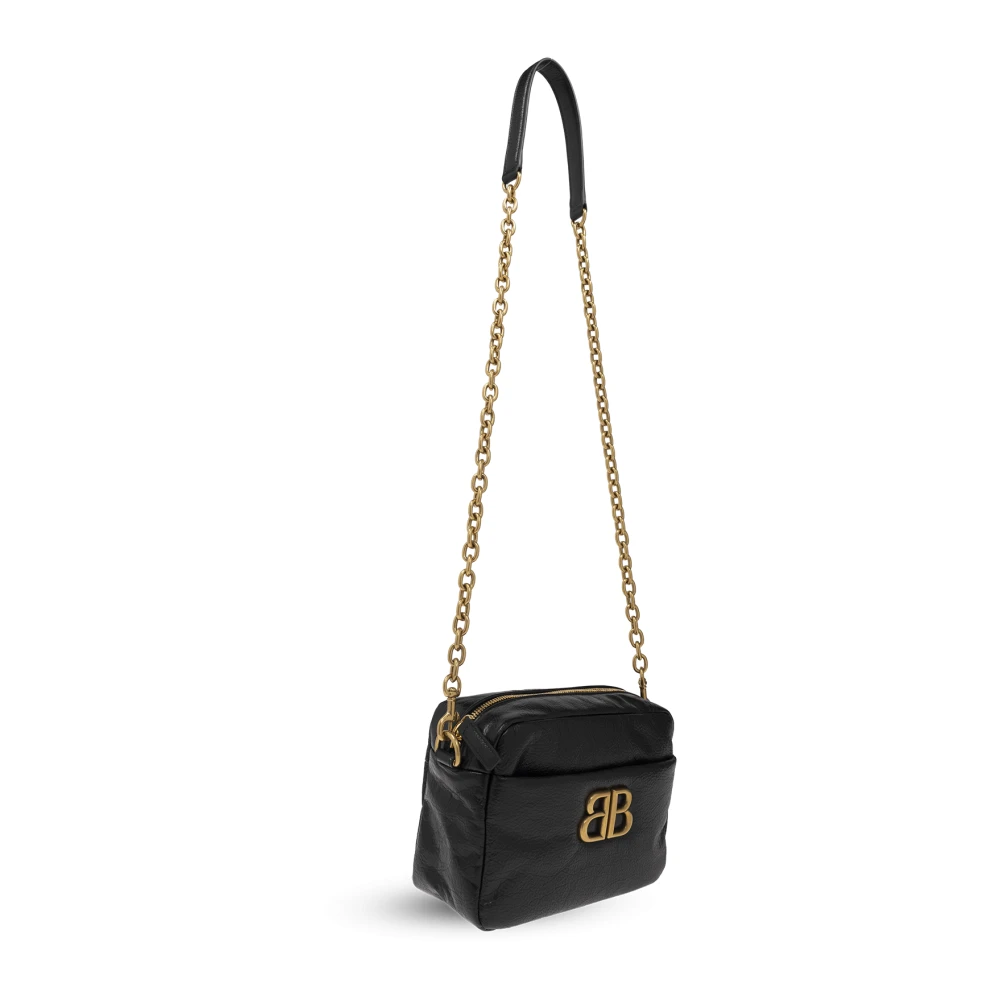 Balenciaga Shoulder Bag Monaco SX Black Dames