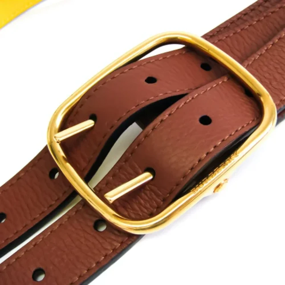 Burberry Vintage Pre-owned Metal belts Brown Dames