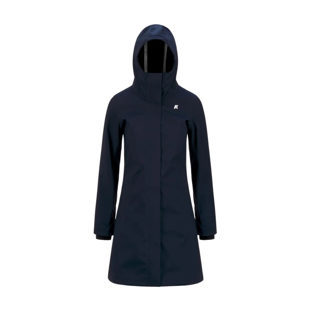 K-Way Femme Bleu - Jackets > Rain Jackets