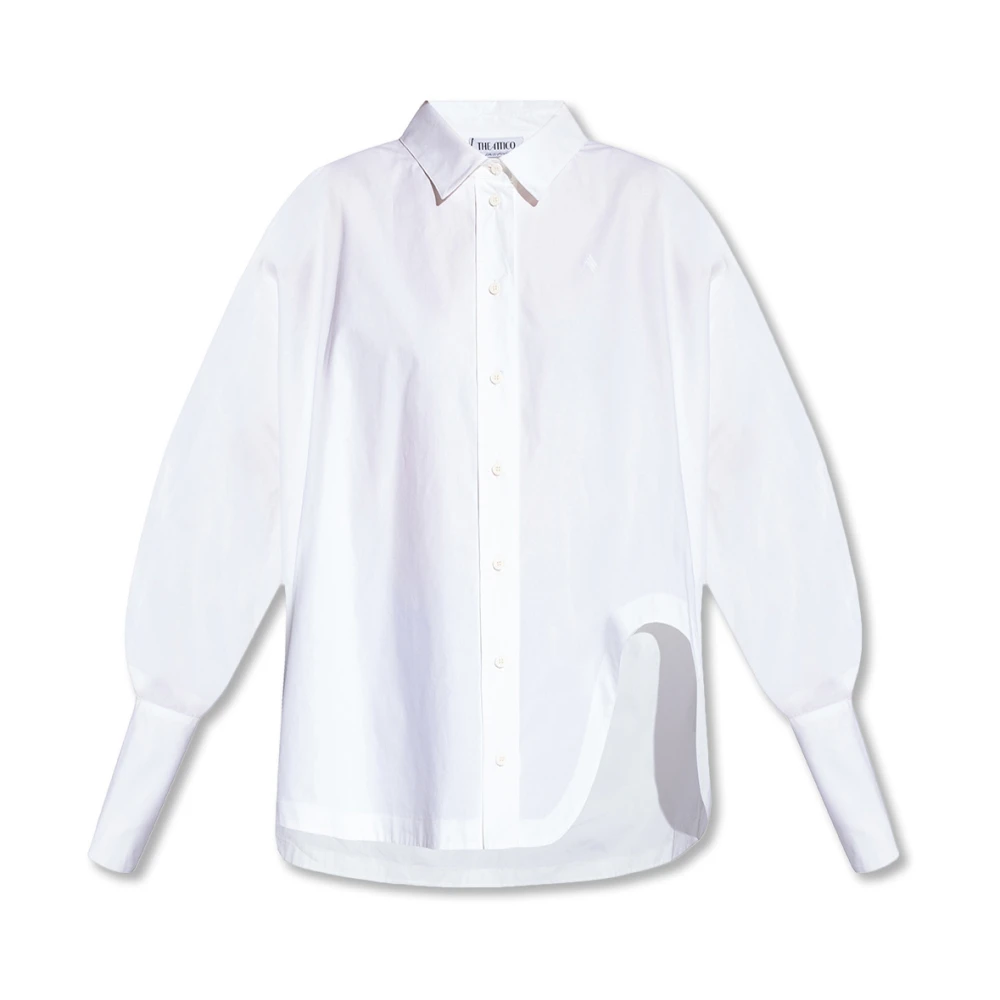 The Attico Witte Blouses voor Vrouwen White Dames