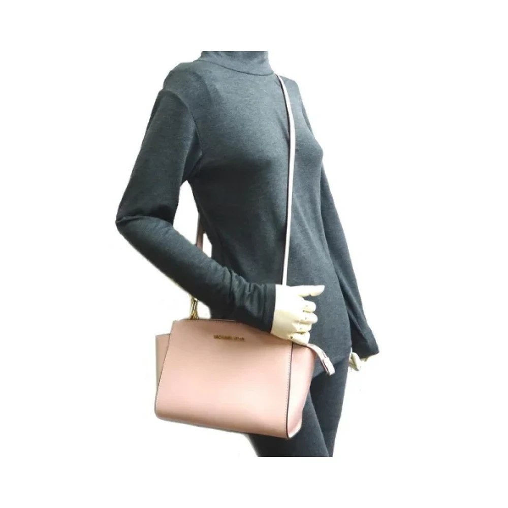 Michael Kors Pre-owned Leather shoulder-bags Pink Dames