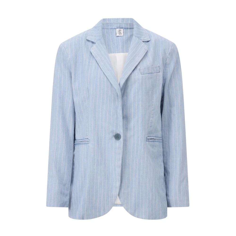 Liu Jo - Jackets > Blazers - Blue - Liu Jo - Modalova