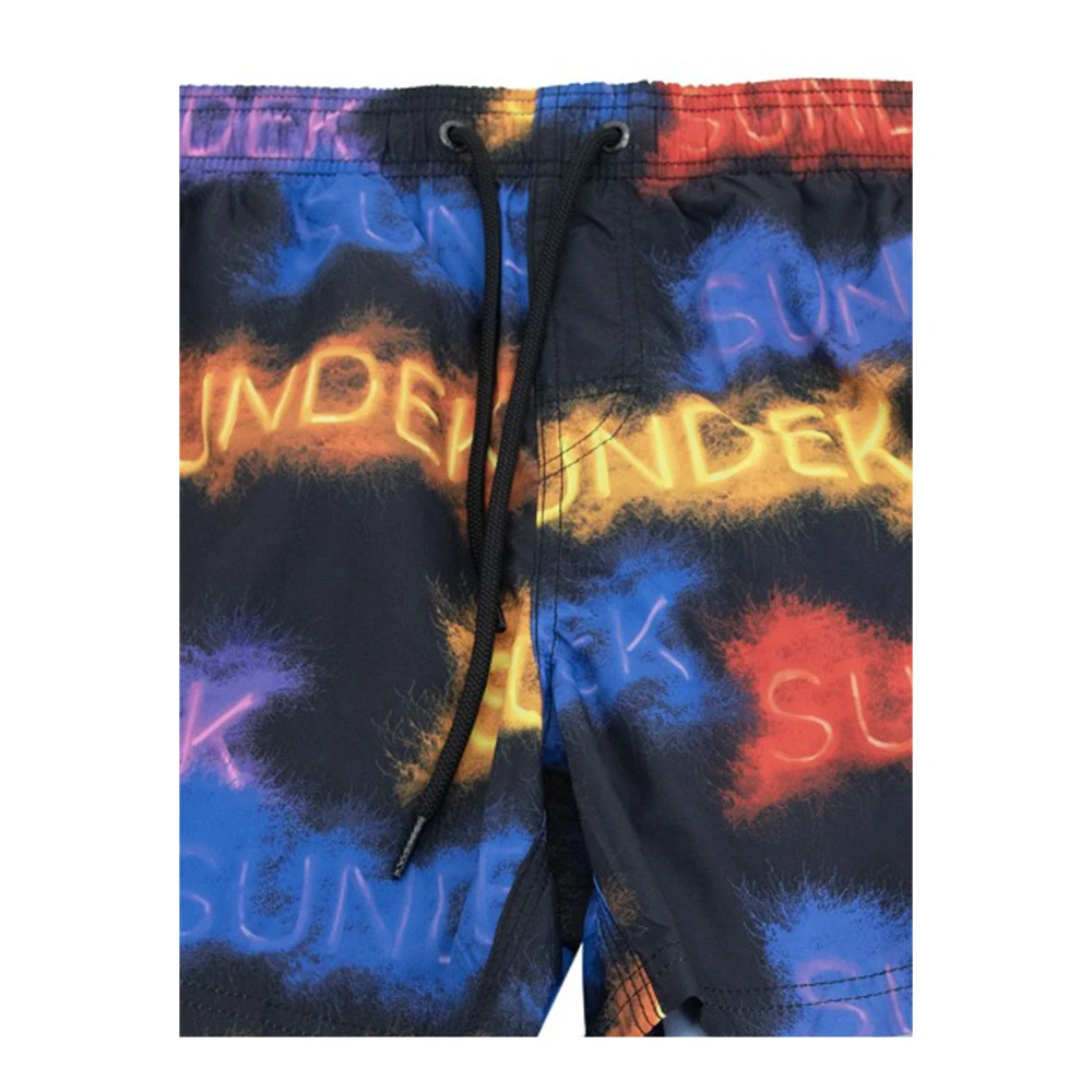 Sundek Neon Style Korte Zwembroek Multicolor Heren