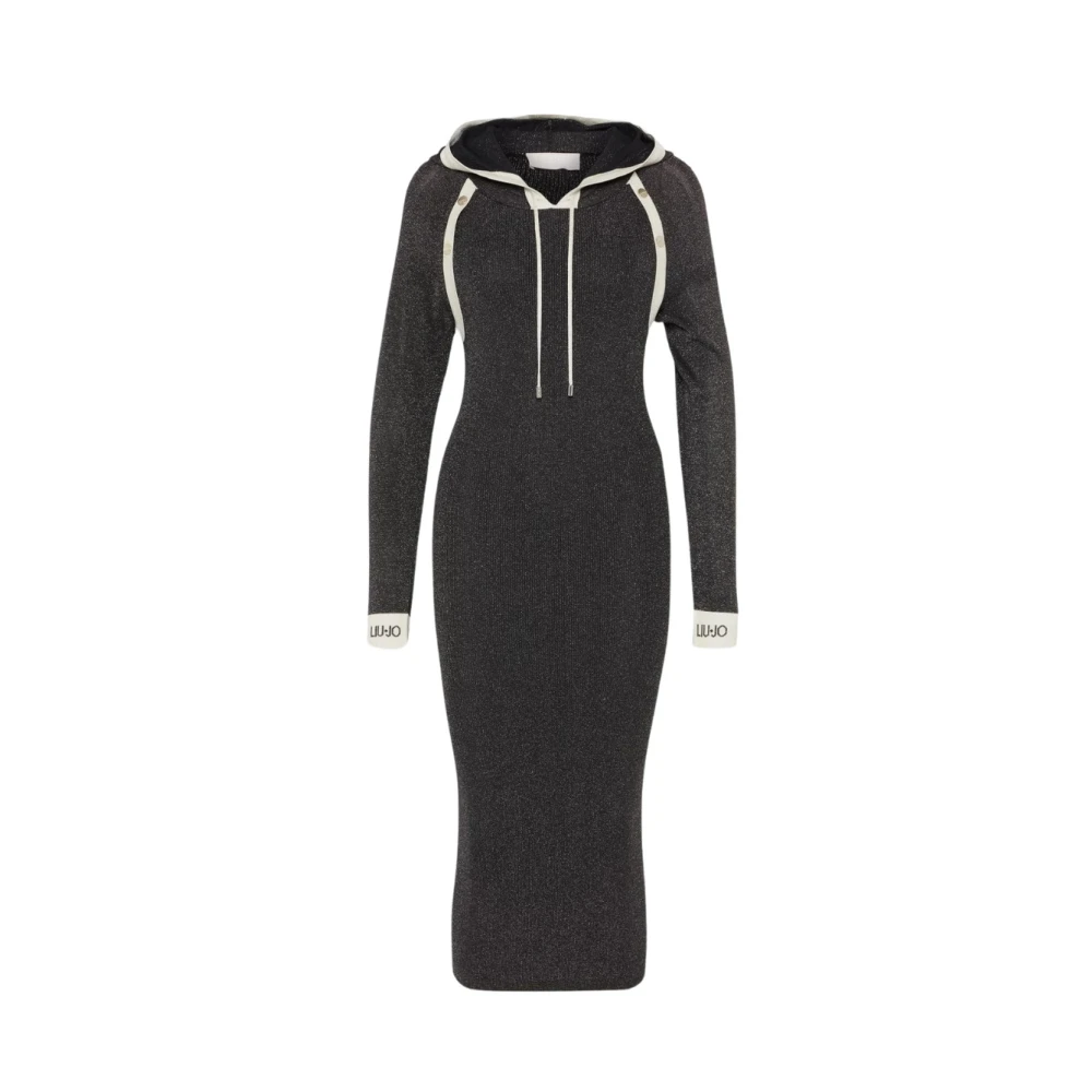 Liu Jo Lange Jurk Elegant Avondkleding Black Dames