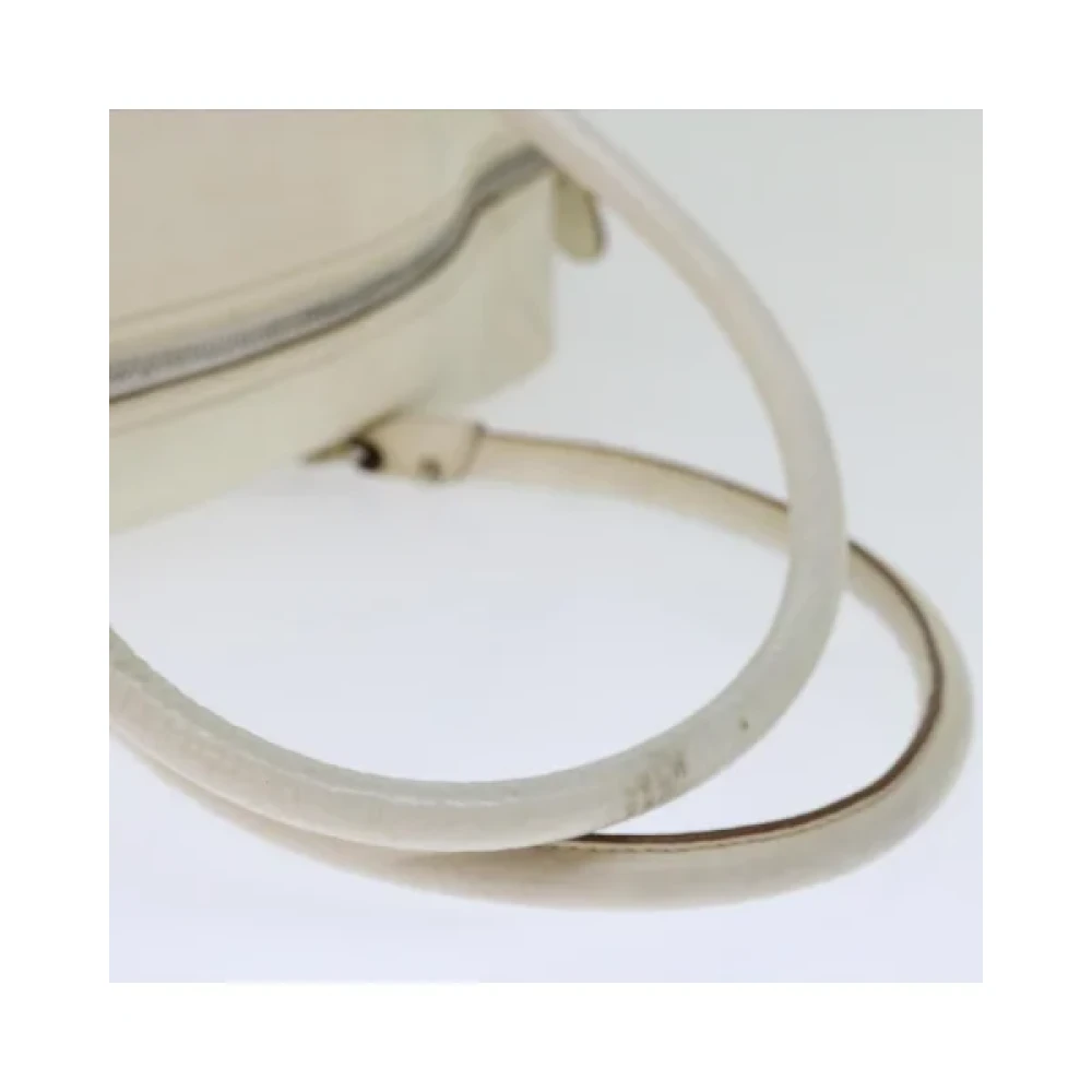 Salvatore Ferragamo Pre-owned Leather shoulder-bags White Dames