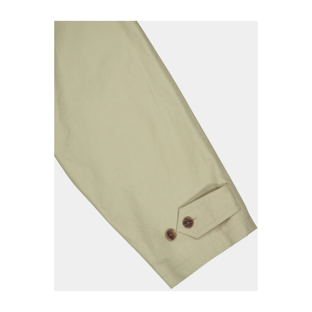 Balenciaga Klassieke Salie Trenchcoat Beige Dames
