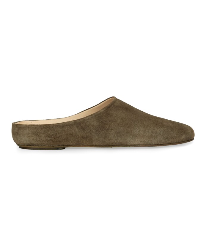 kibal-babouche-femme-en-daim-vert-fonce