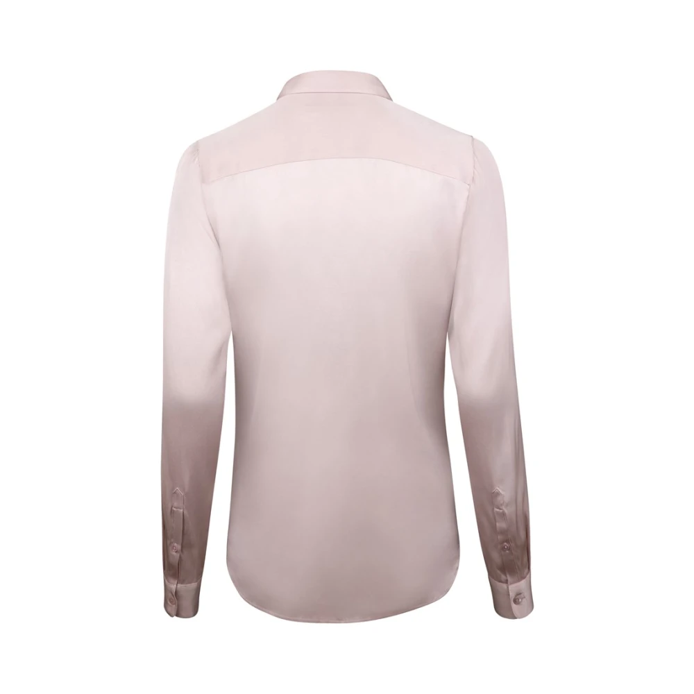 Stenströms Susan Lichtroze Zijden Overhemd Pink Dames