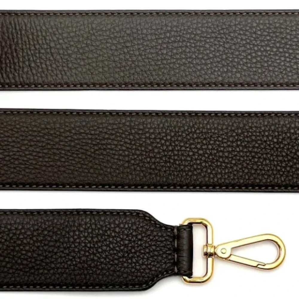 Fendi Vintage Pre-owned Leather home-office Black Dames