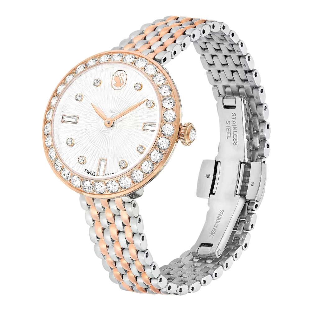 Swarovski - Elegante Roségoldene Damenuhr - Accessories - Damen - Rosa - One Size - Bild 5