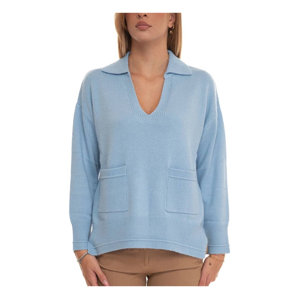 Knitwear > V-neck Knitwear - - Suncoo - Modalova
