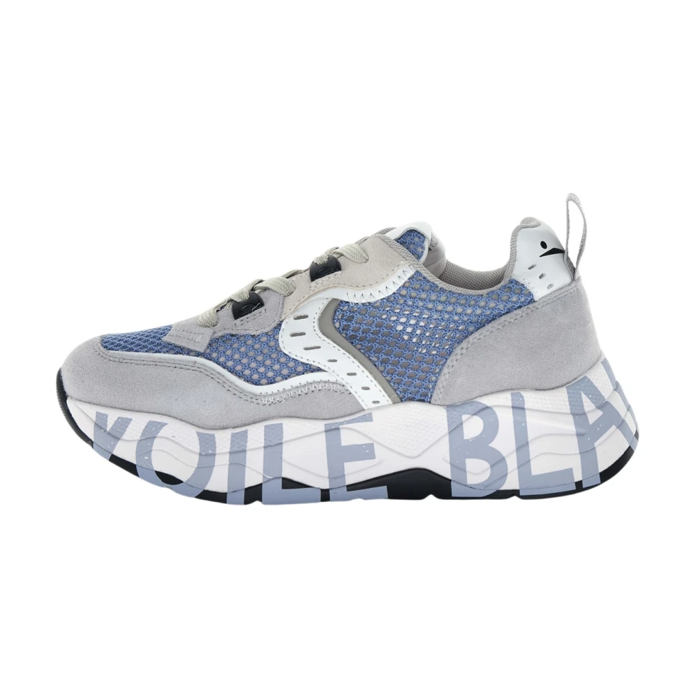Voile Blanche Women's Multicolor Sneakers, 4 Uk, Club105 Mesh