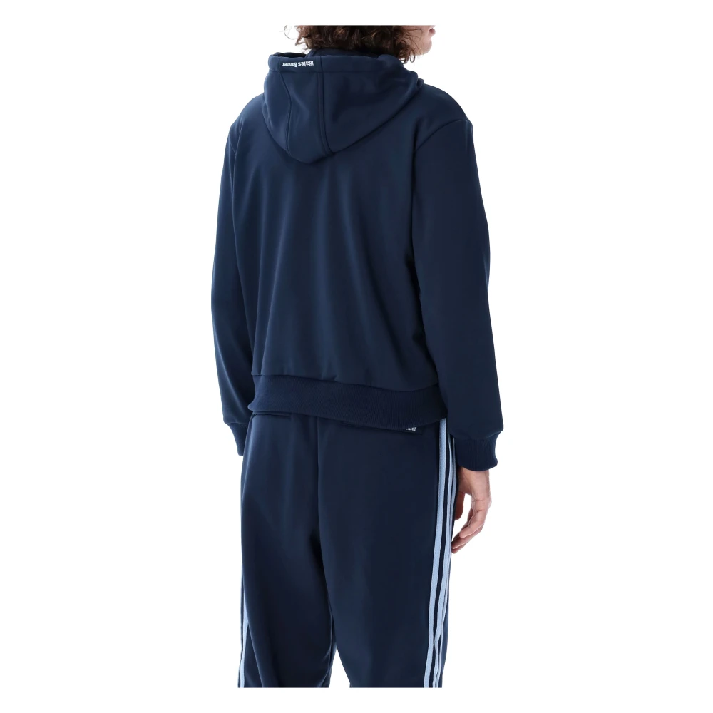 Adidas Navy Gebreide kleding WB Track Hoodie Blue Heren