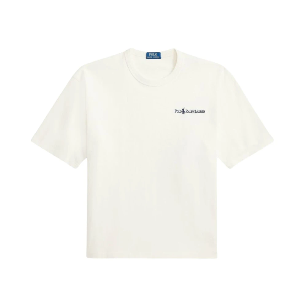 Polo Ralph Lauren Uomo Bianco Top, S, New,