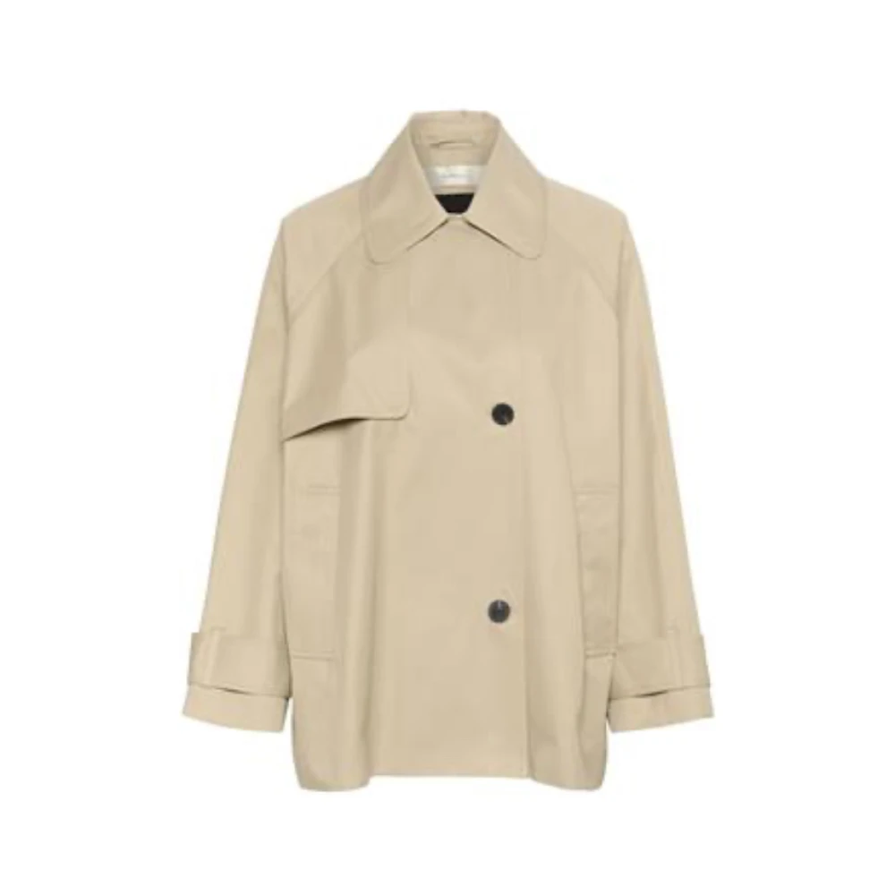 Inwear Beige Lightweight Jacket - Female - Light Jackets - M - Jackets