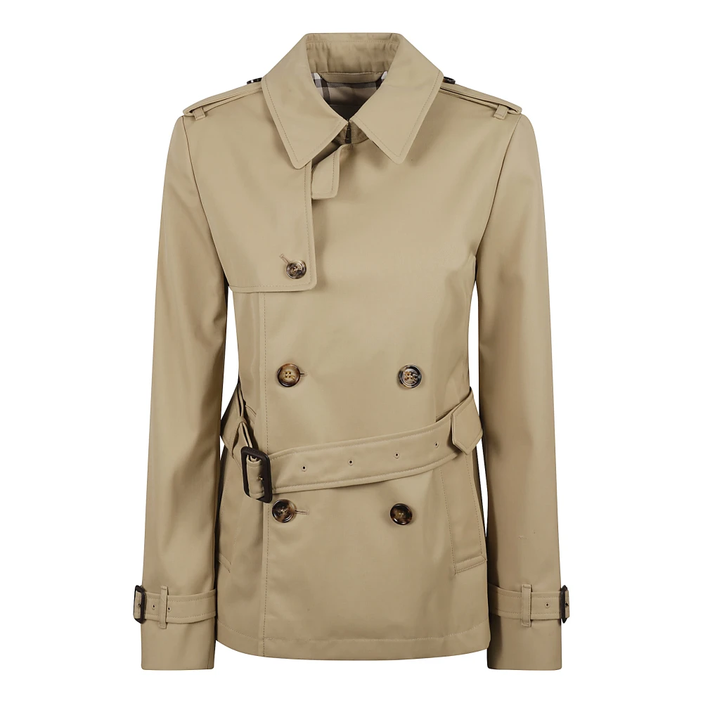 Burberry Beige Stijlvolle Jassen Beige Dames
