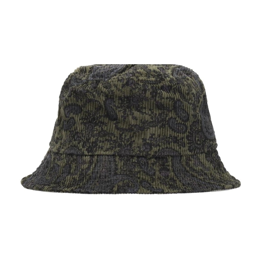 Carhartt WIP Paisley Print Bucket Hat Green Heren