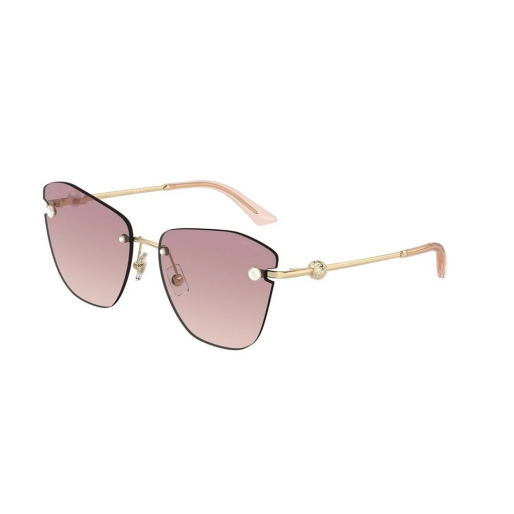 Jimmy Choo Butterfly Sunglasses - Female - Sunglasses - Yellow - 59 Mm - Accessories - Image 3
