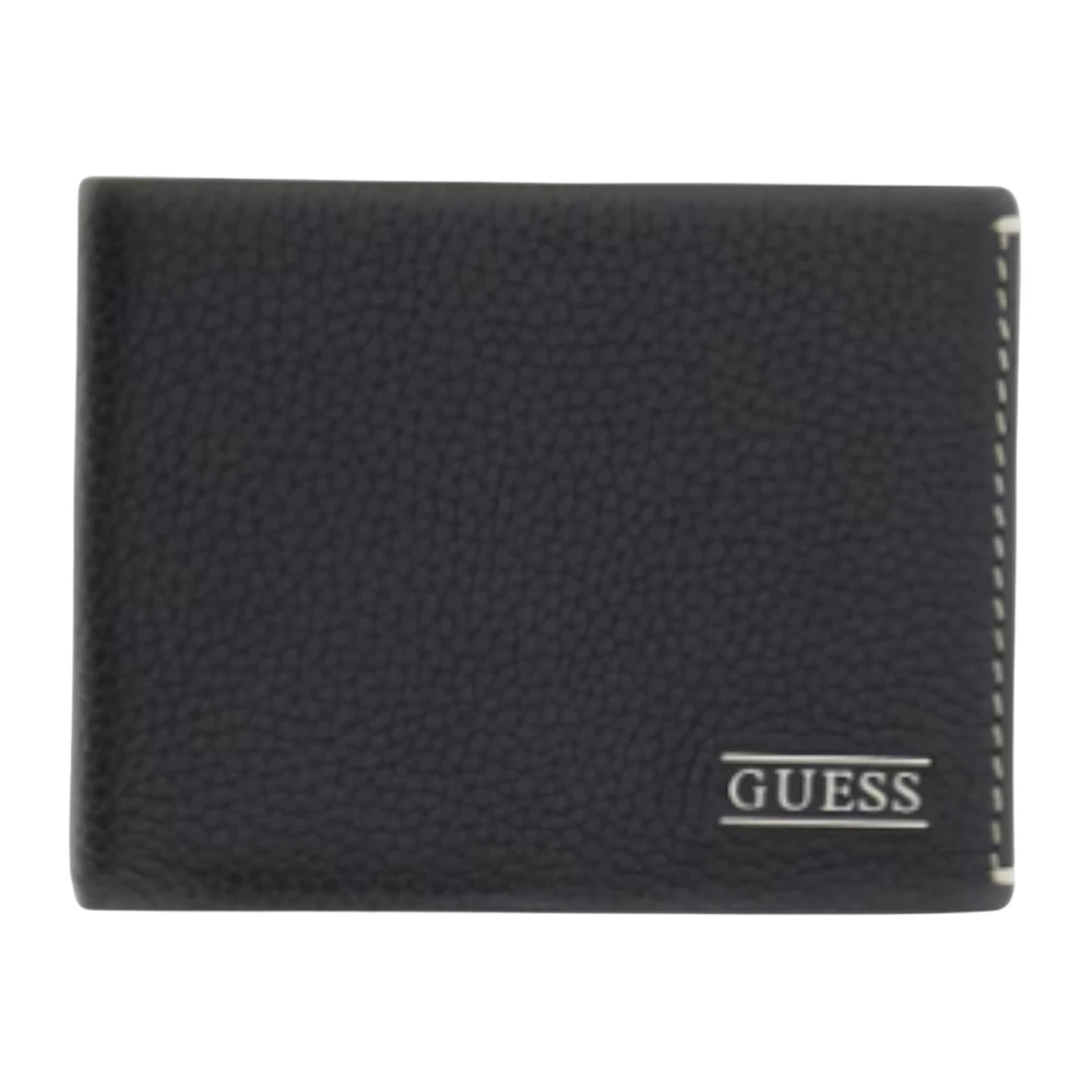 Guess , Wallets & Cardholders, Male, Black, One Size, Bifold Wallet