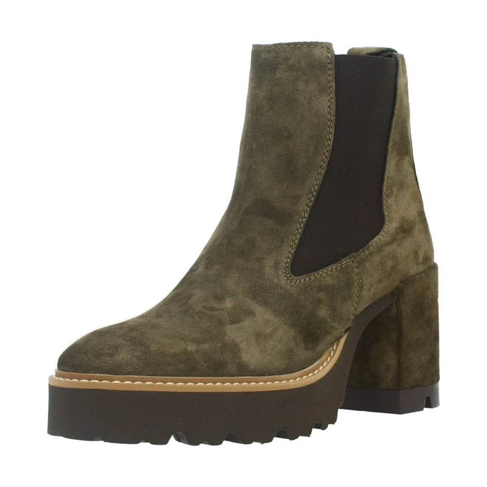 Alpe Ankle Boots Green Dames