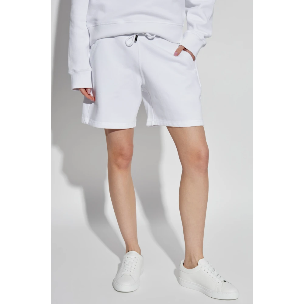 Dsquared2 Logo shorts White Dames