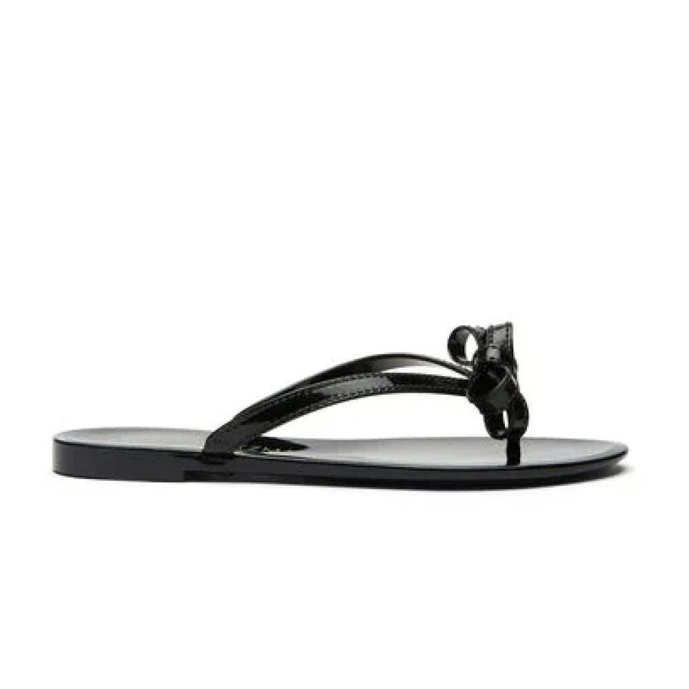 Stuart Weitzman Strik Jelly Sandaal Black Dames