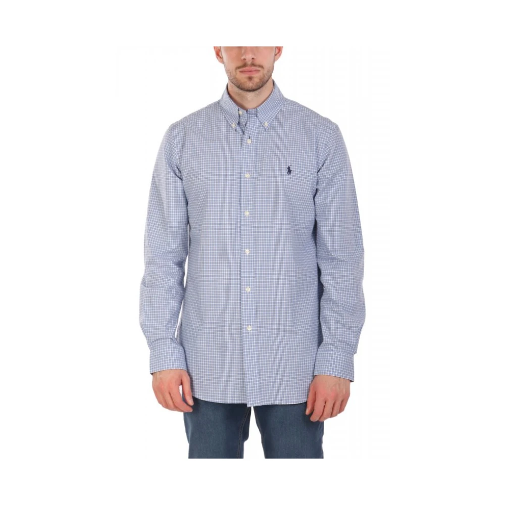 Ralph Lauren Men's Blue Casual Shirts, M, - Shirts > Casual Shirts
