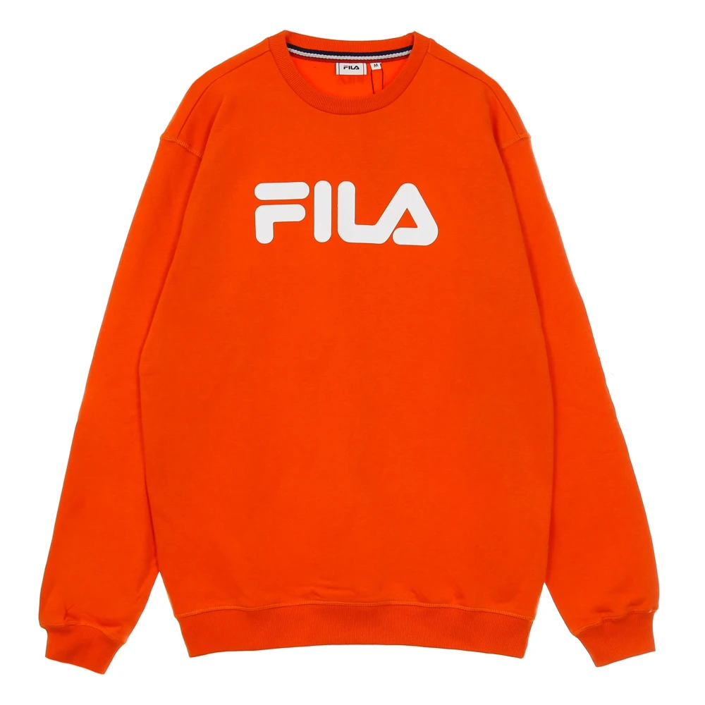 Fila Tigerlily Crew Neck Sweatshirt Orange Heren