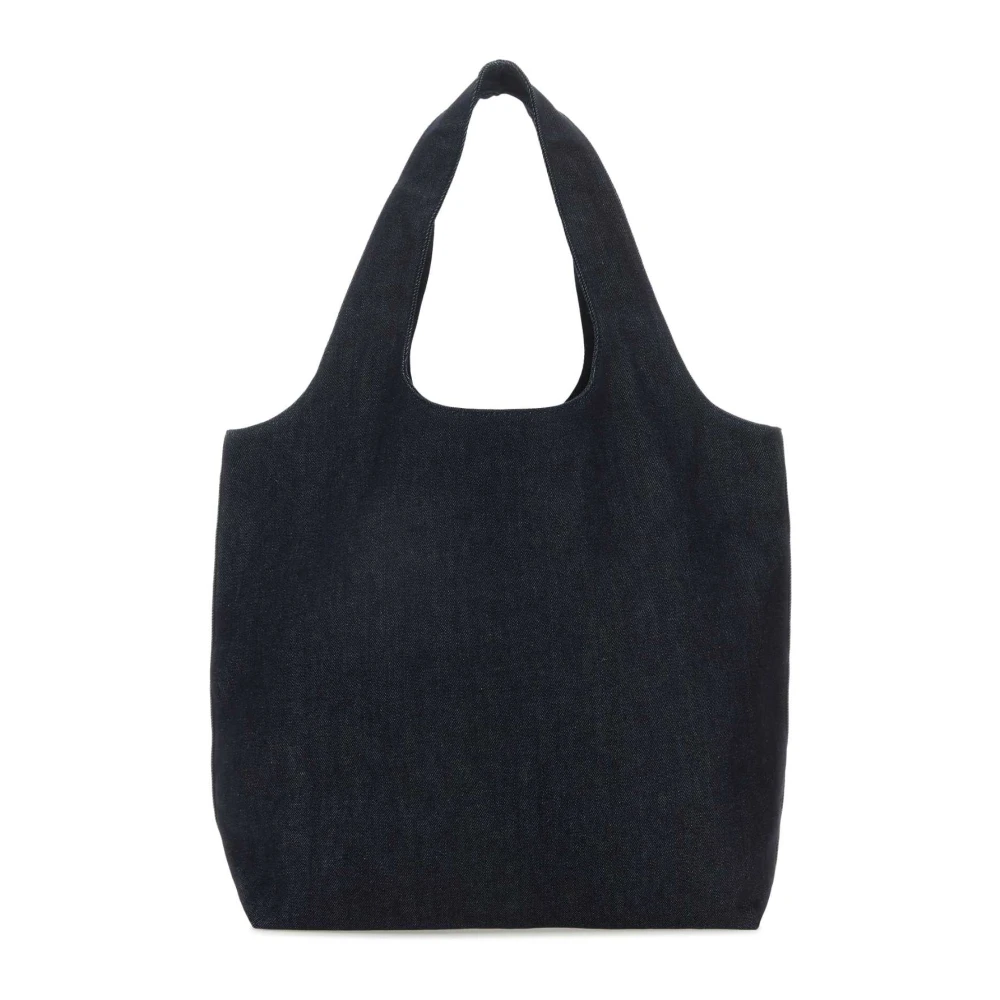 A.p.c. Stijlvolle Denim Shopping Tas Blue Dames