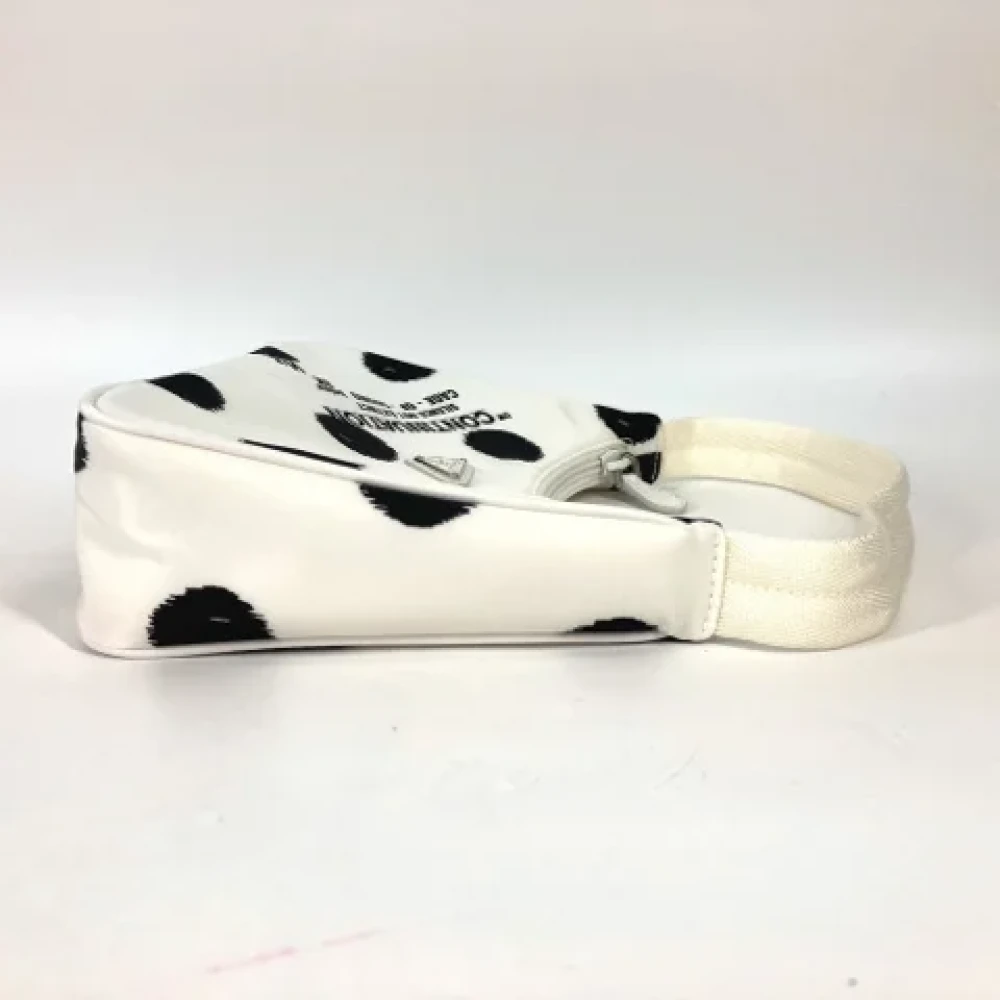 Prada Vintage Pre-owned Fabric prada-bags White Dames