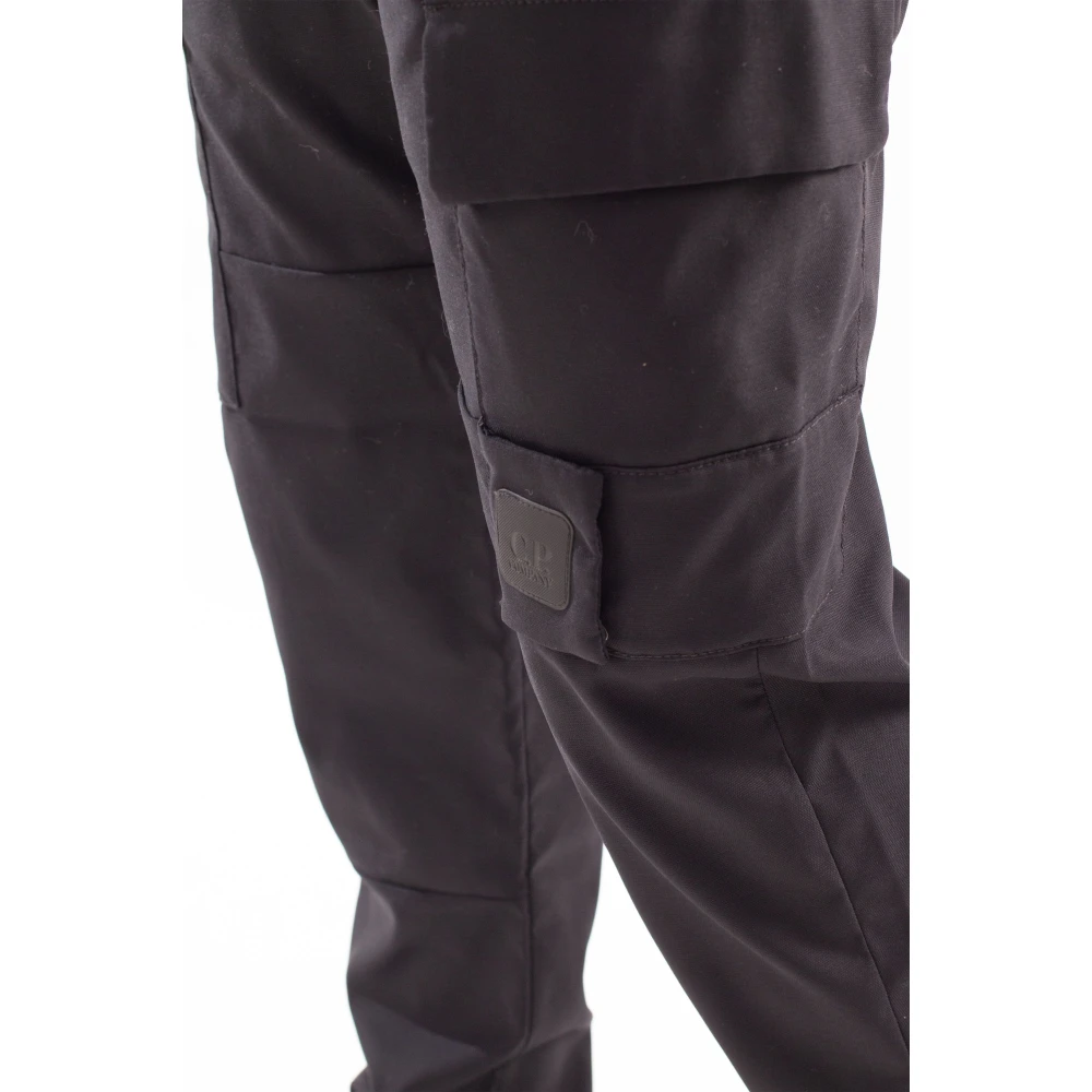 C.P. Company Panama Cargo Broek in Technische Stijl Black Heren