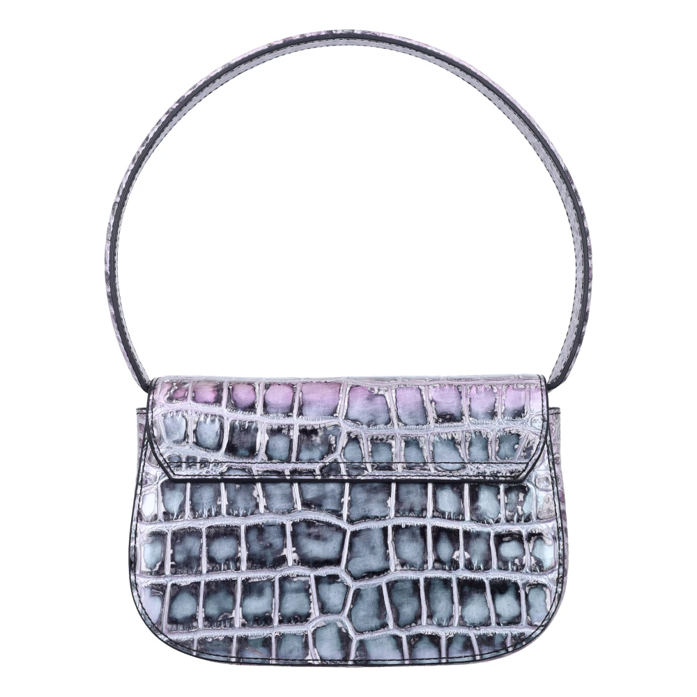 Diesel Iridescent Blue Handtas Blue Dames