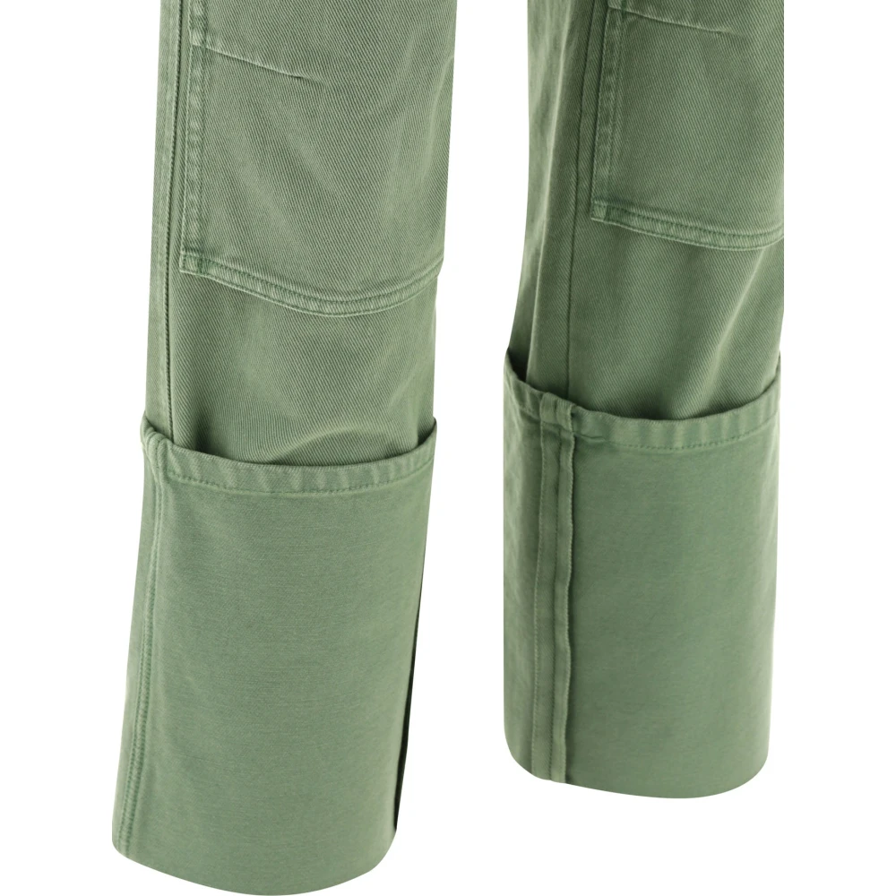 Max Mara Facella Denim Jeans Green Dames