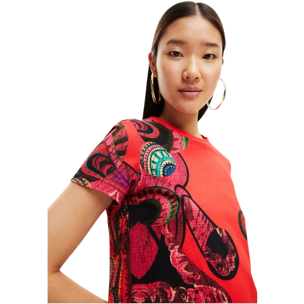 Desigual Korte Jurk Black Dames