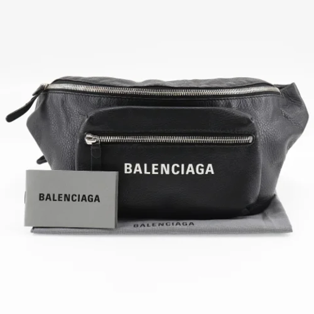 Balenciaga Vintage Pre-owned Fabric balenciaga-bags Black Dames