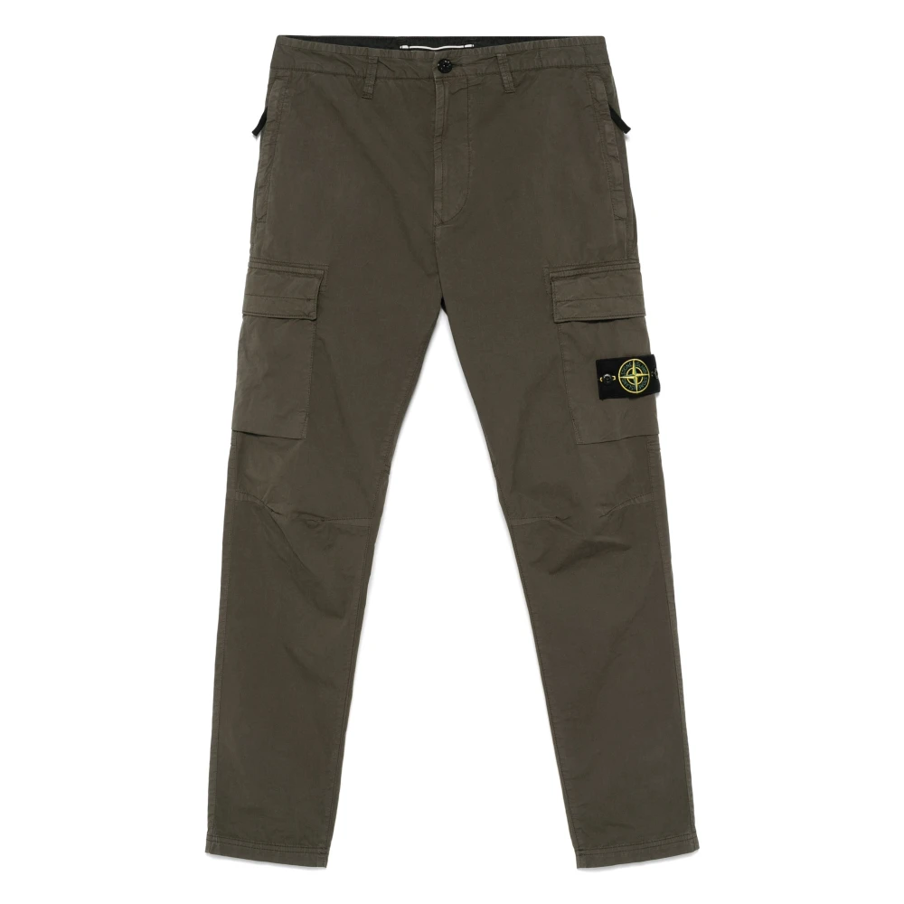 Stone Island Groene Cargo Broek met Ritszakken Green Heren