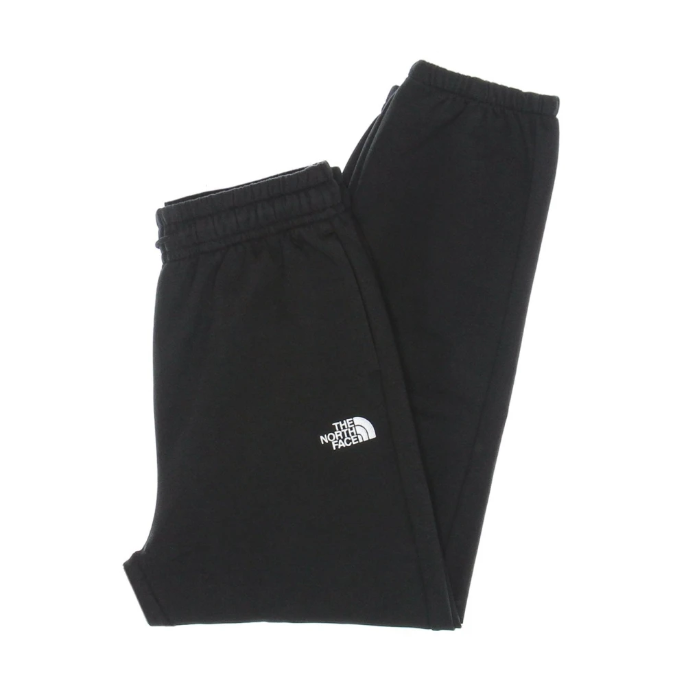 The North Face Zwarte Pluche Oversized Jogger Broek Black Dames
